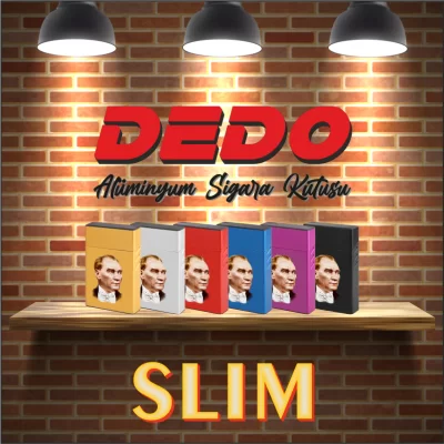 DEDO Slim - DESUV141 Alüminyum Sigara Kutusu