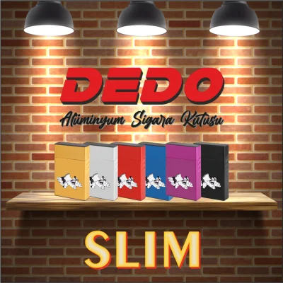 DEDO Slim - DESUV143 Alüminyum Sigara Kutusu