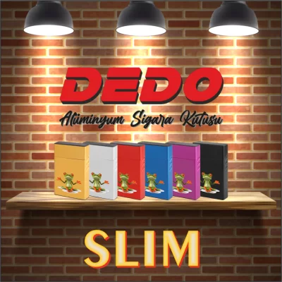 DEDO Slim - DESUV149 Alüminyum Sigara Kutusu