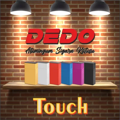 Dedo Touch - Baskısız Alüminyum Sigara Kutusu